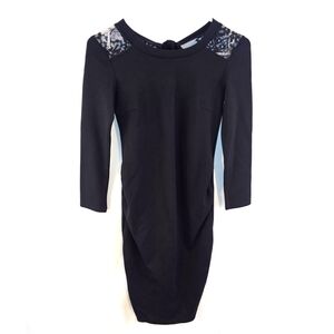 H&M Maternity Size XS Black Cocktail Evening Dress